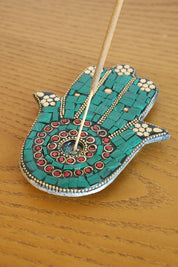 Hamsa Incense Holder