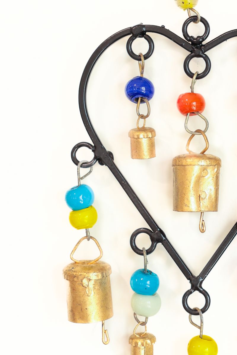 Heart Bell Hanging