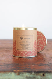 Mango Bali Coconut Tin Candle