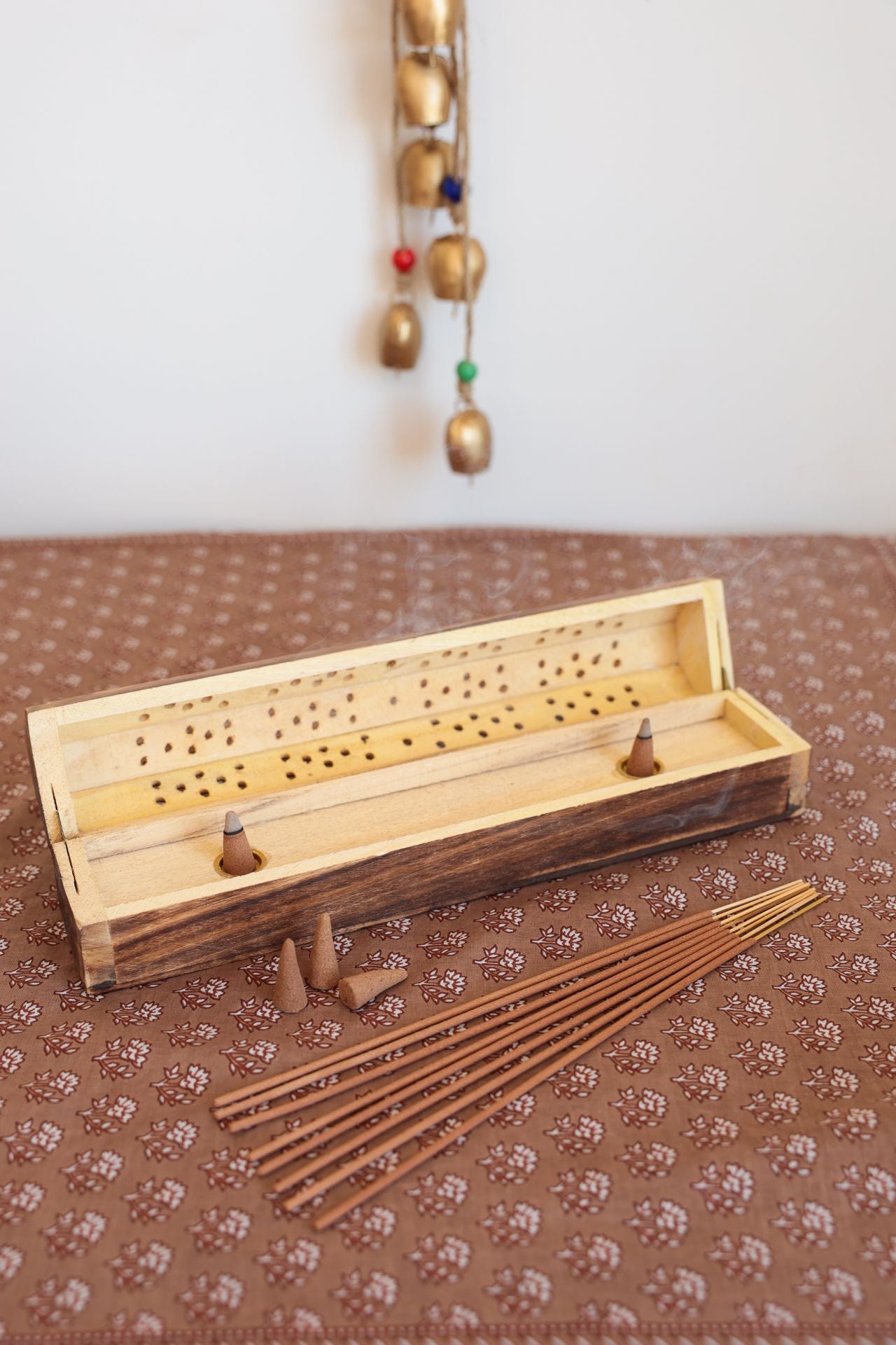 Nag Champa Wooden Incense Box