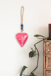 Pink Hanging Heart