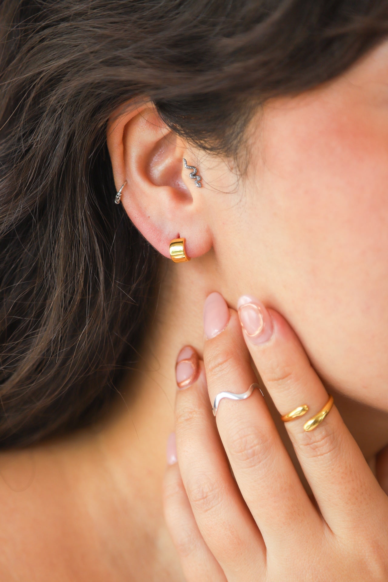 Cora Gold studs