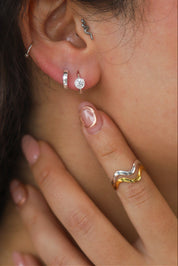 Gold Wave Ring