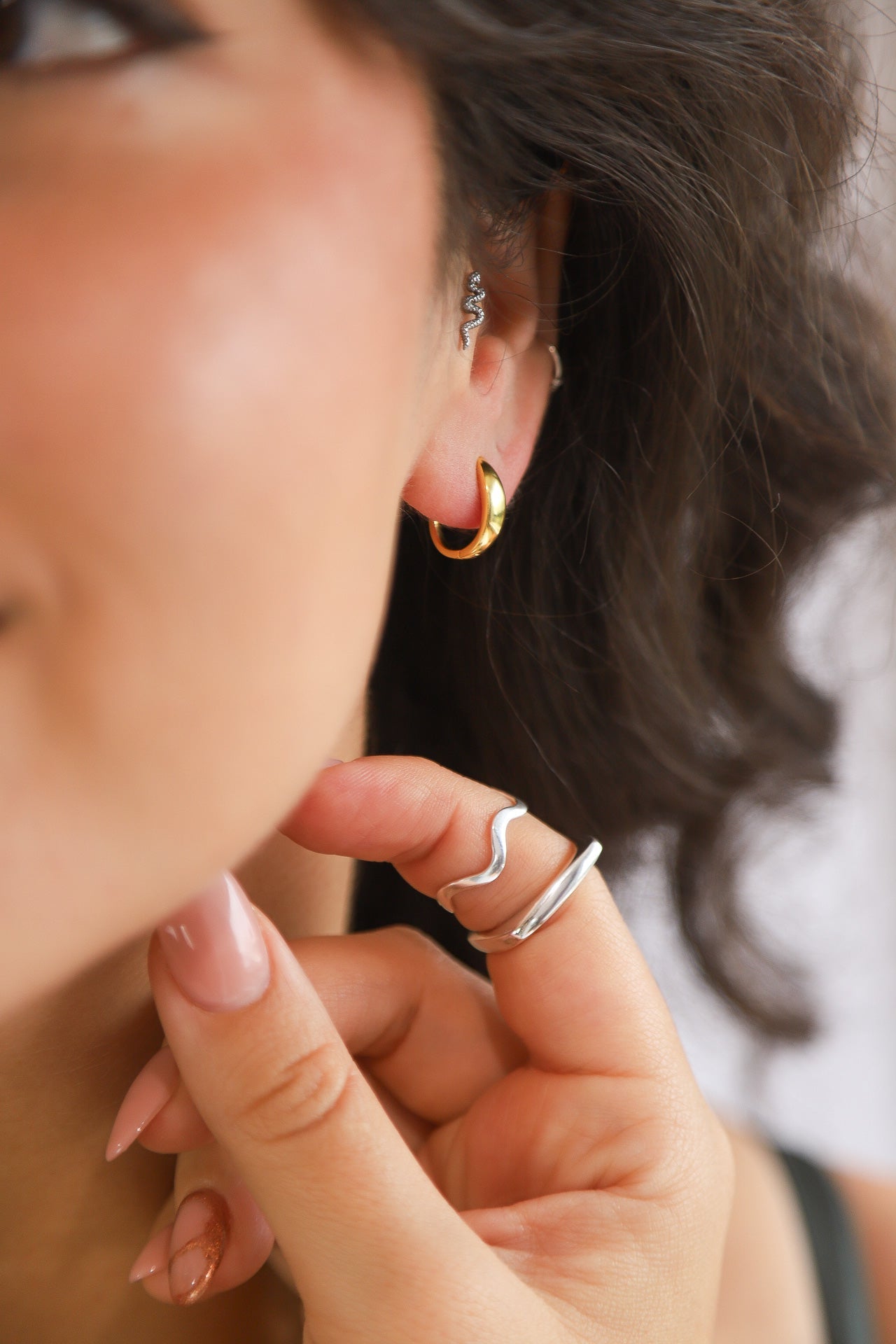 Jianna Gold Hoops