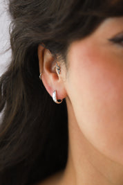 Jianna Silver Hoops