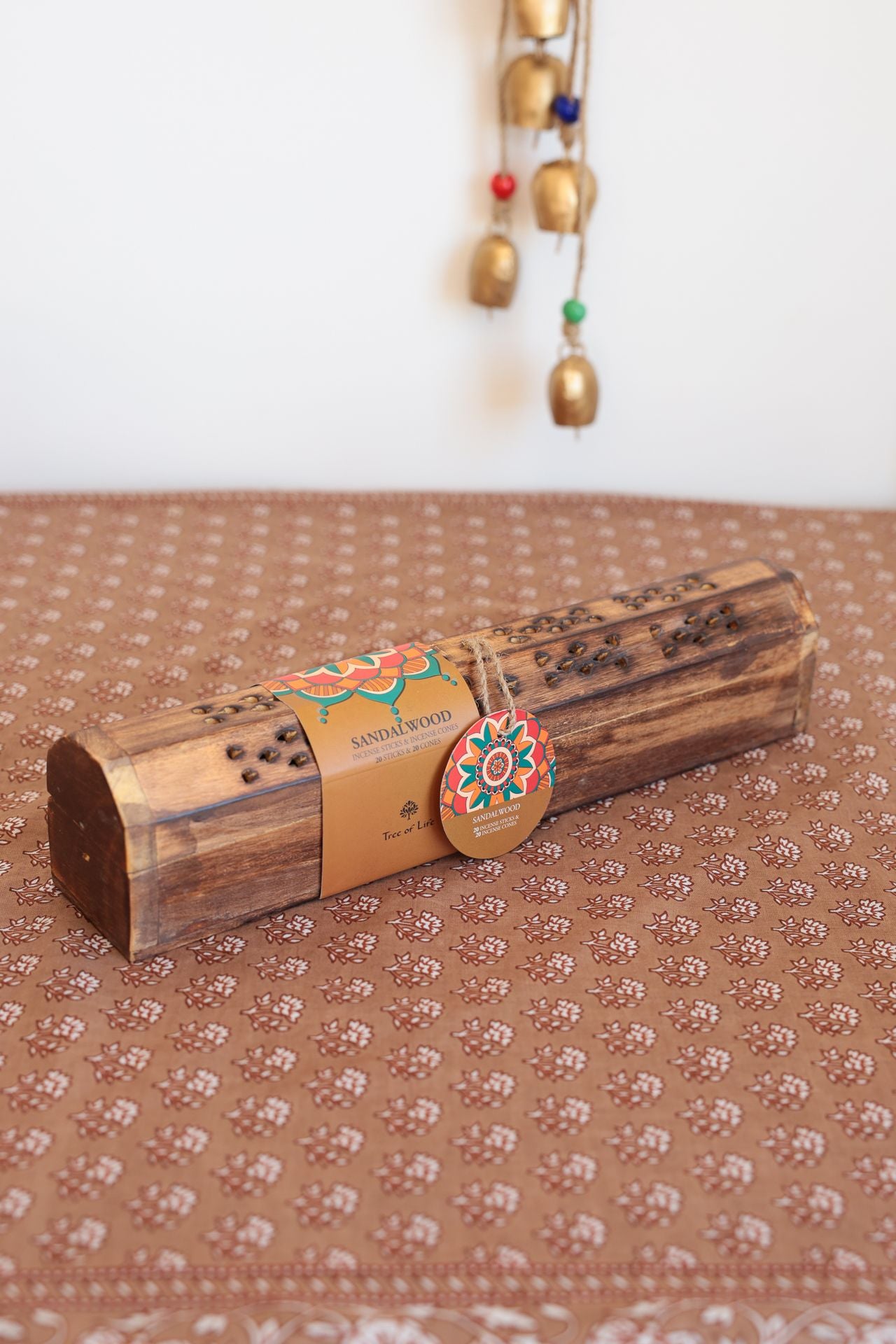 Sandalwood Wooden Incense Box