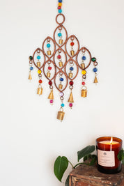 Colourful Copper Bell Hanging