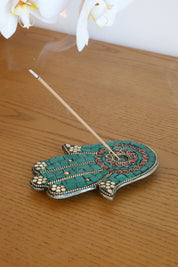Hamsa Incense Holder