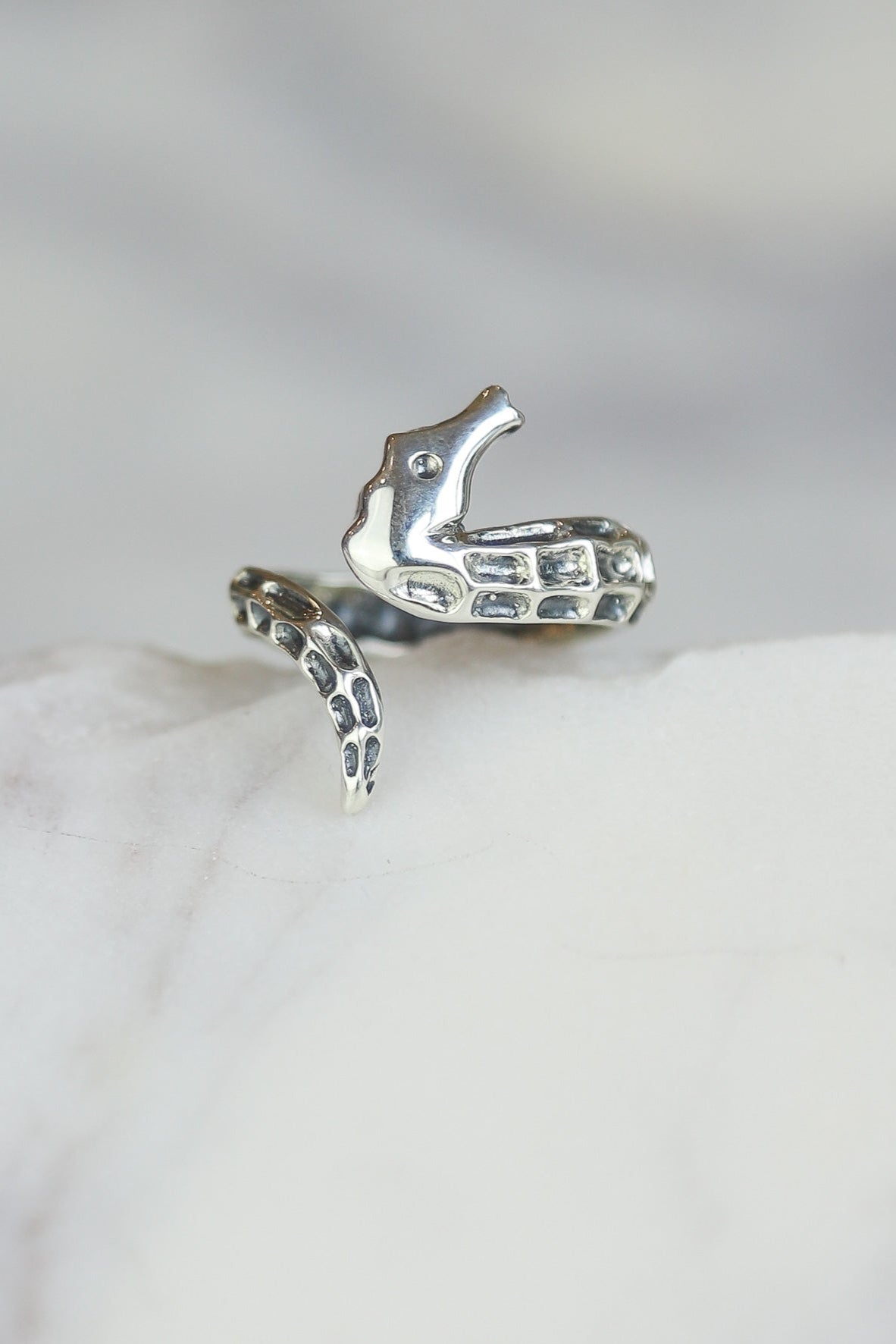 Seahorse Wrap ring