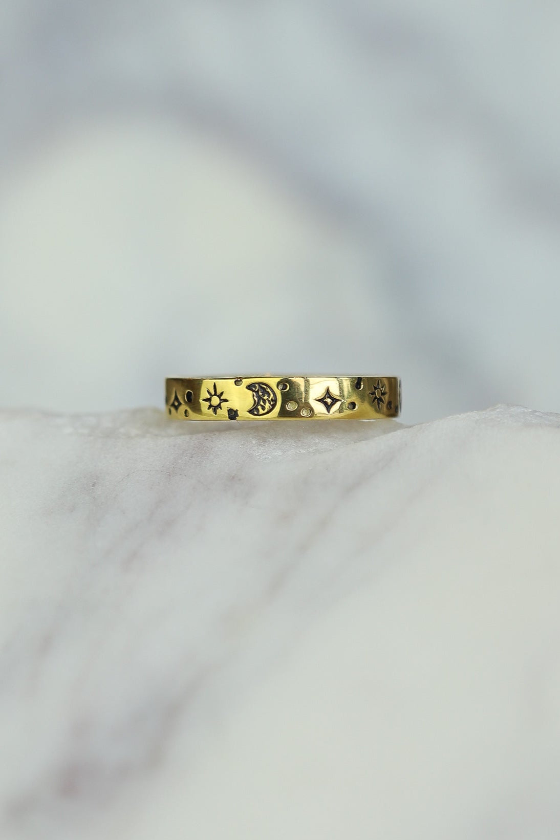 Celestial Gold Ring