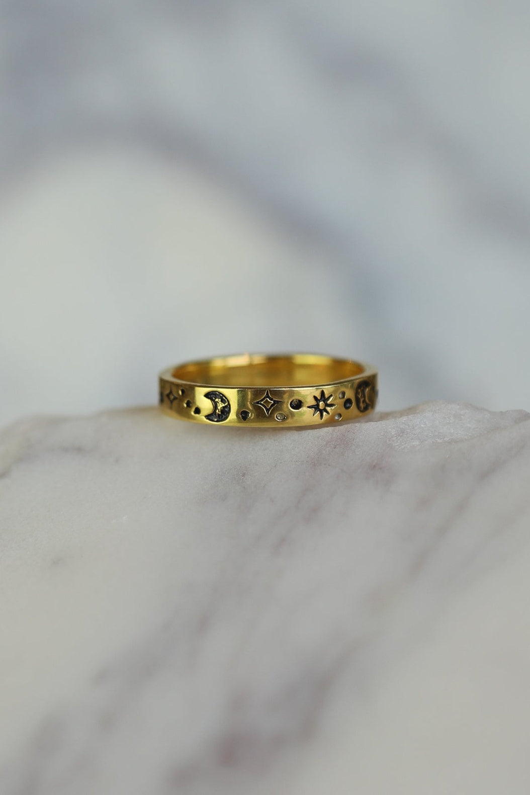 Celestial Gold Ring