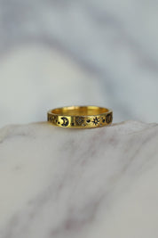 Celestial Gold Ring