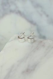 Cora Silver Studs
