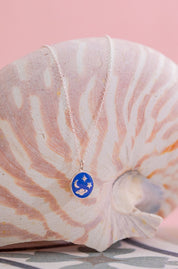 Blue Galaxy Necklace