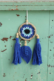 Royal Blue Macrame Wall Hanging