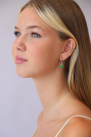 Green Copper Turquoise Irma Earrings