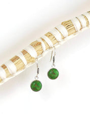 Green Copper Turquoise Irma Earrings