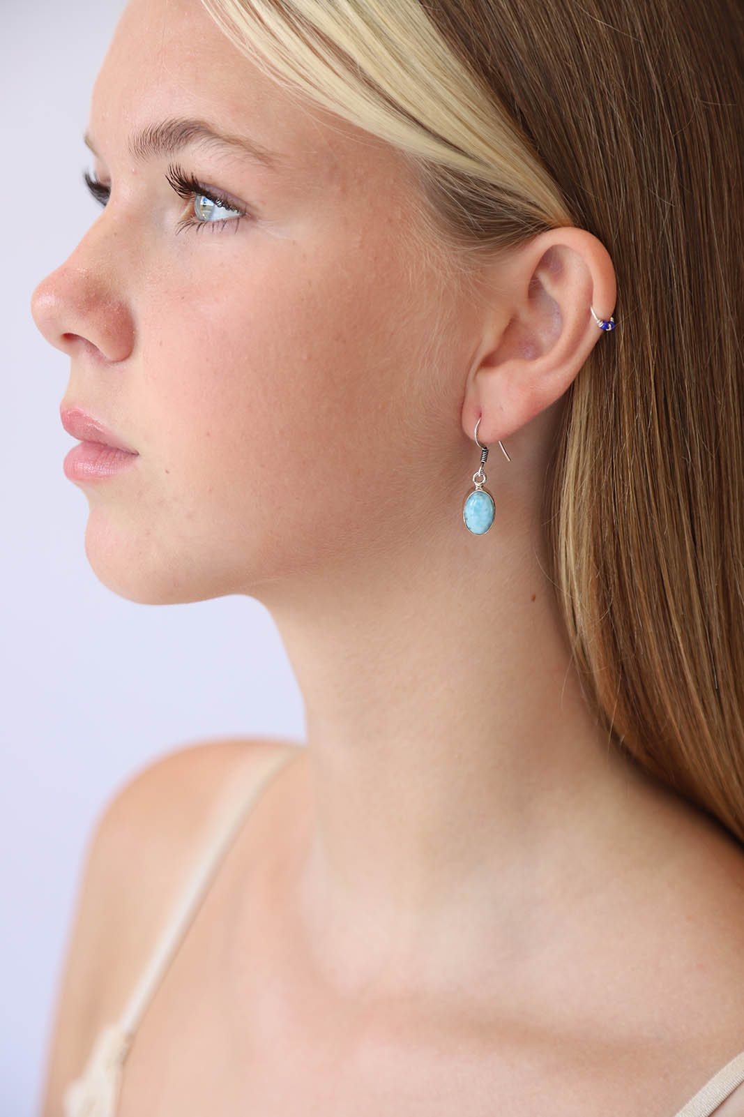 Larimar Lula Earrings
