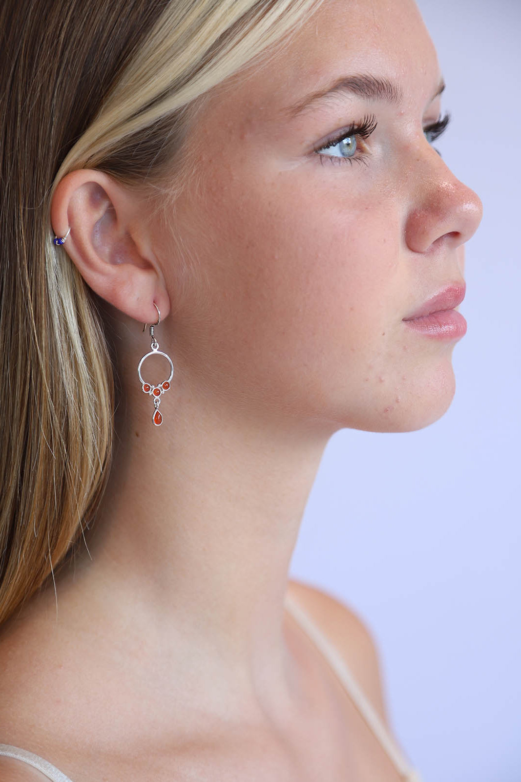 Carnelian Suki Earrings