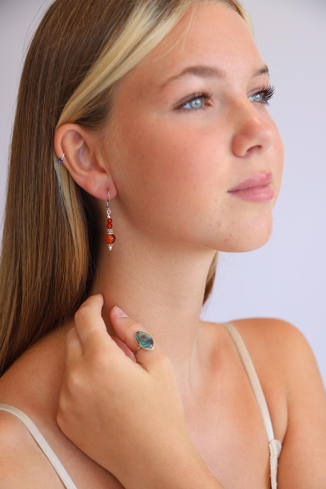 Carnelian Mila Earrings