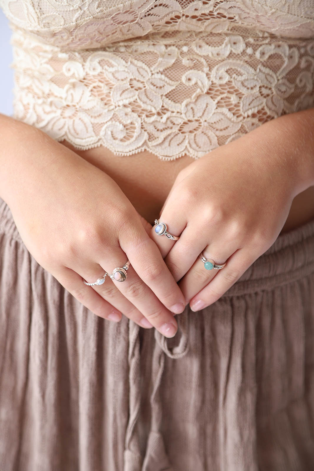 Amazonite Uko Ring