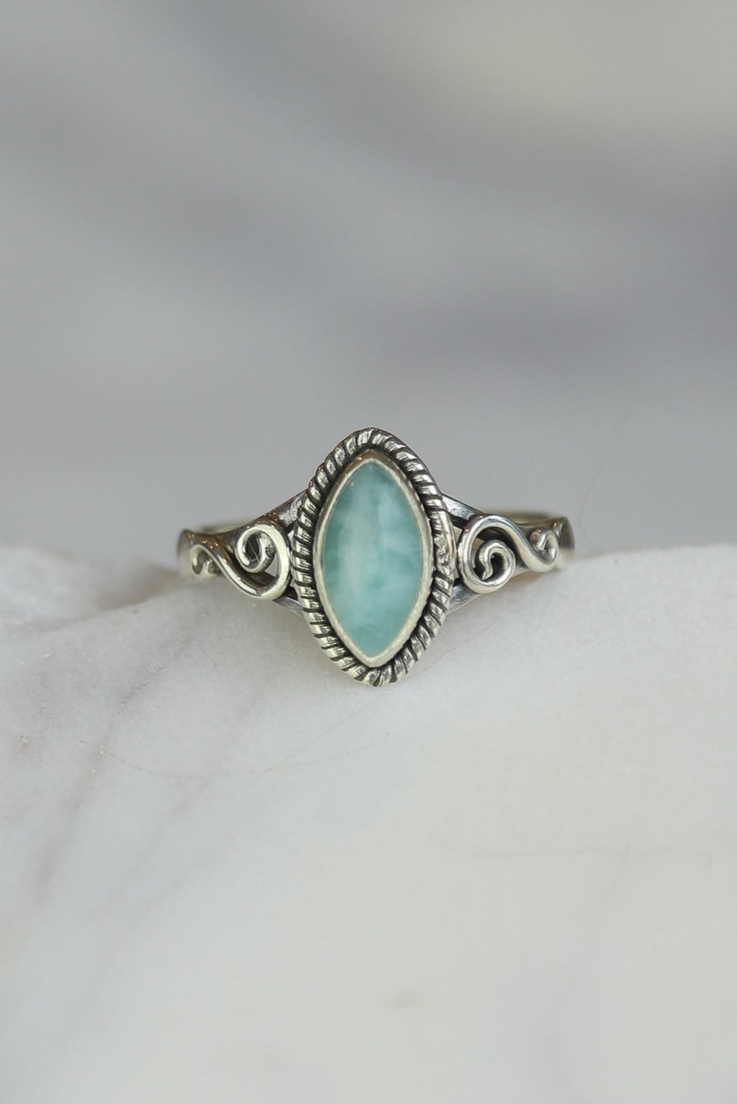 Amazonite Cosi Ring