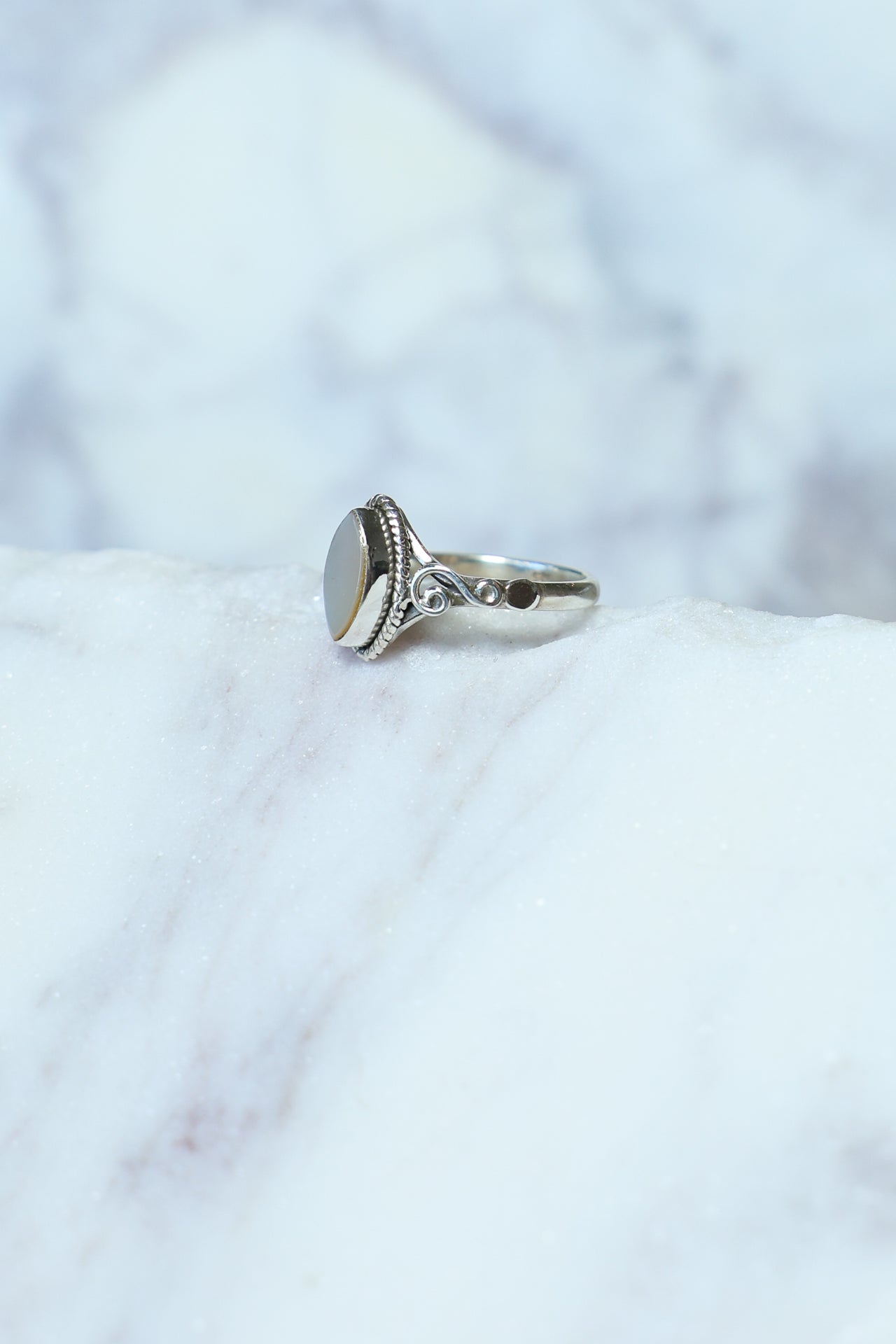 Mother of Pearl Cosi Ring