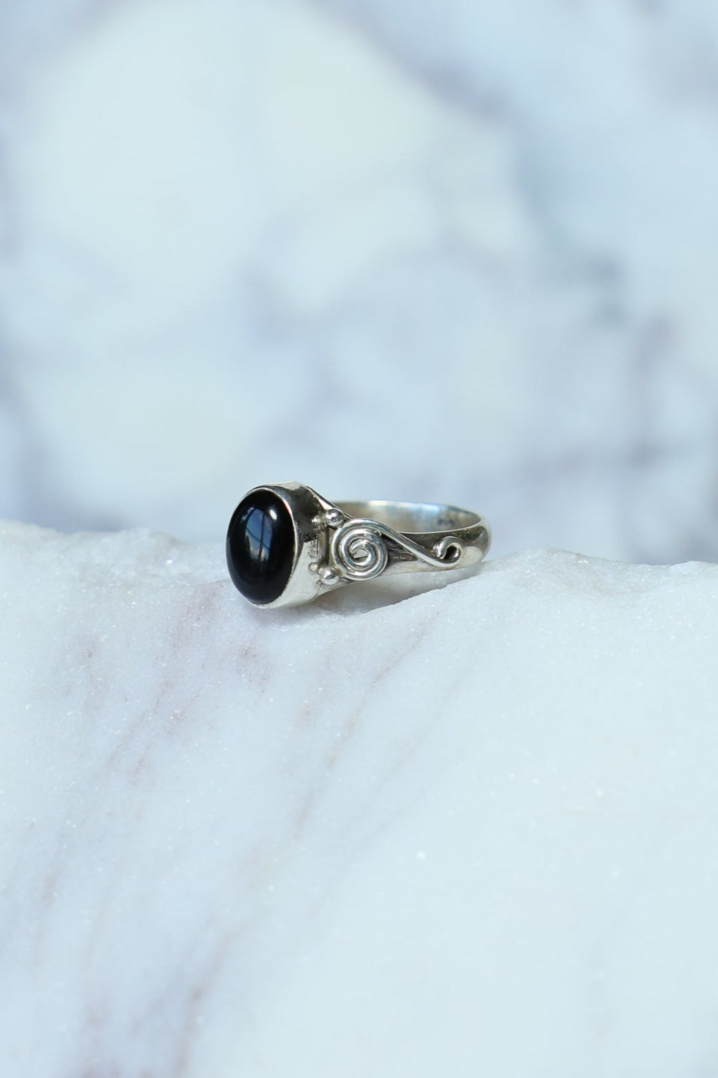 Black Onyx Asher Ring