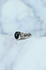 Black Onyx Asher Ring
