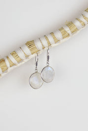 Rainbow Moonstone Round Faceted Drops