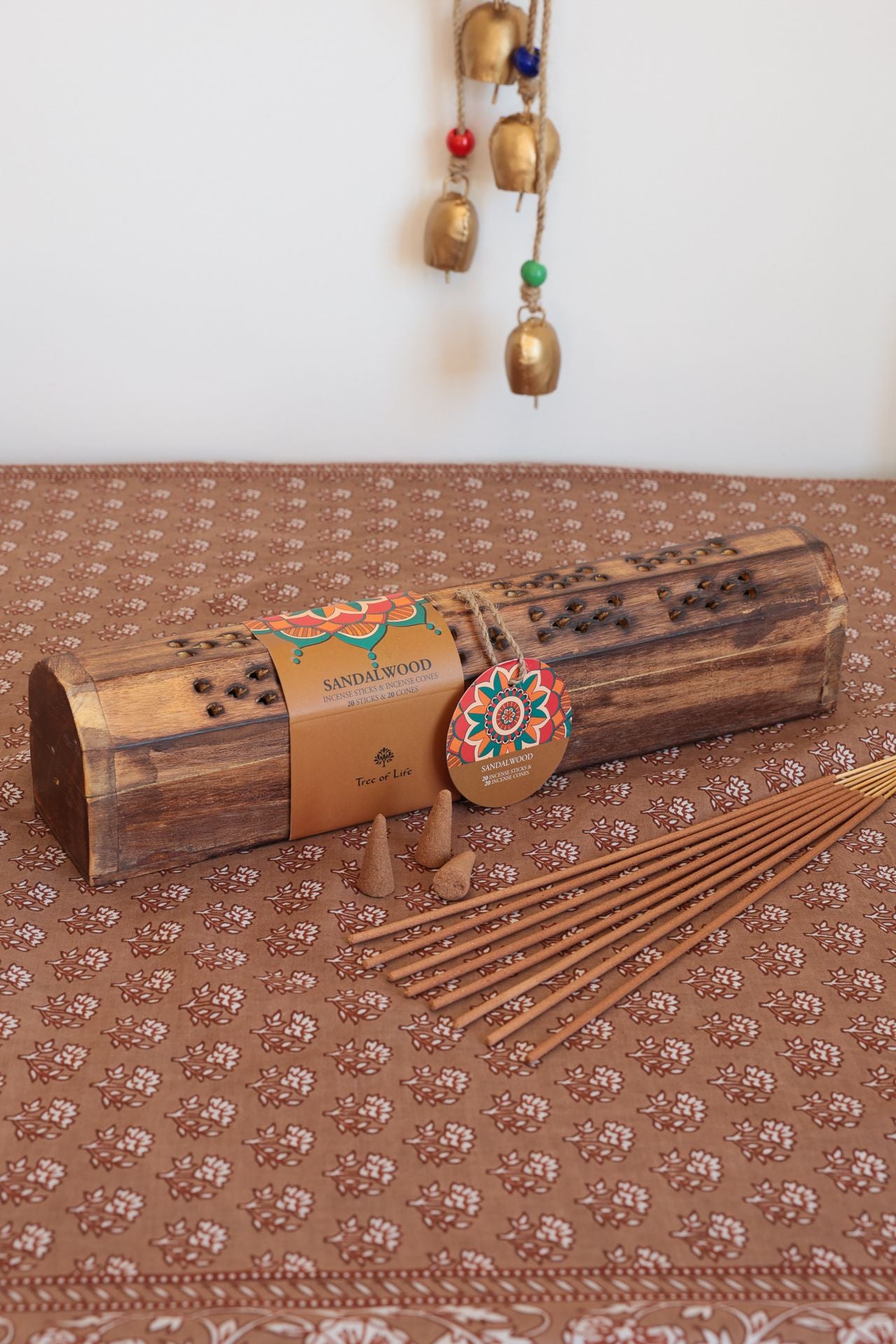 Sandalwood Wooden Incense Box