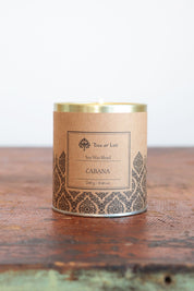 Cabana Tin Candle