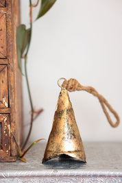 Gold Small Triangle Bell