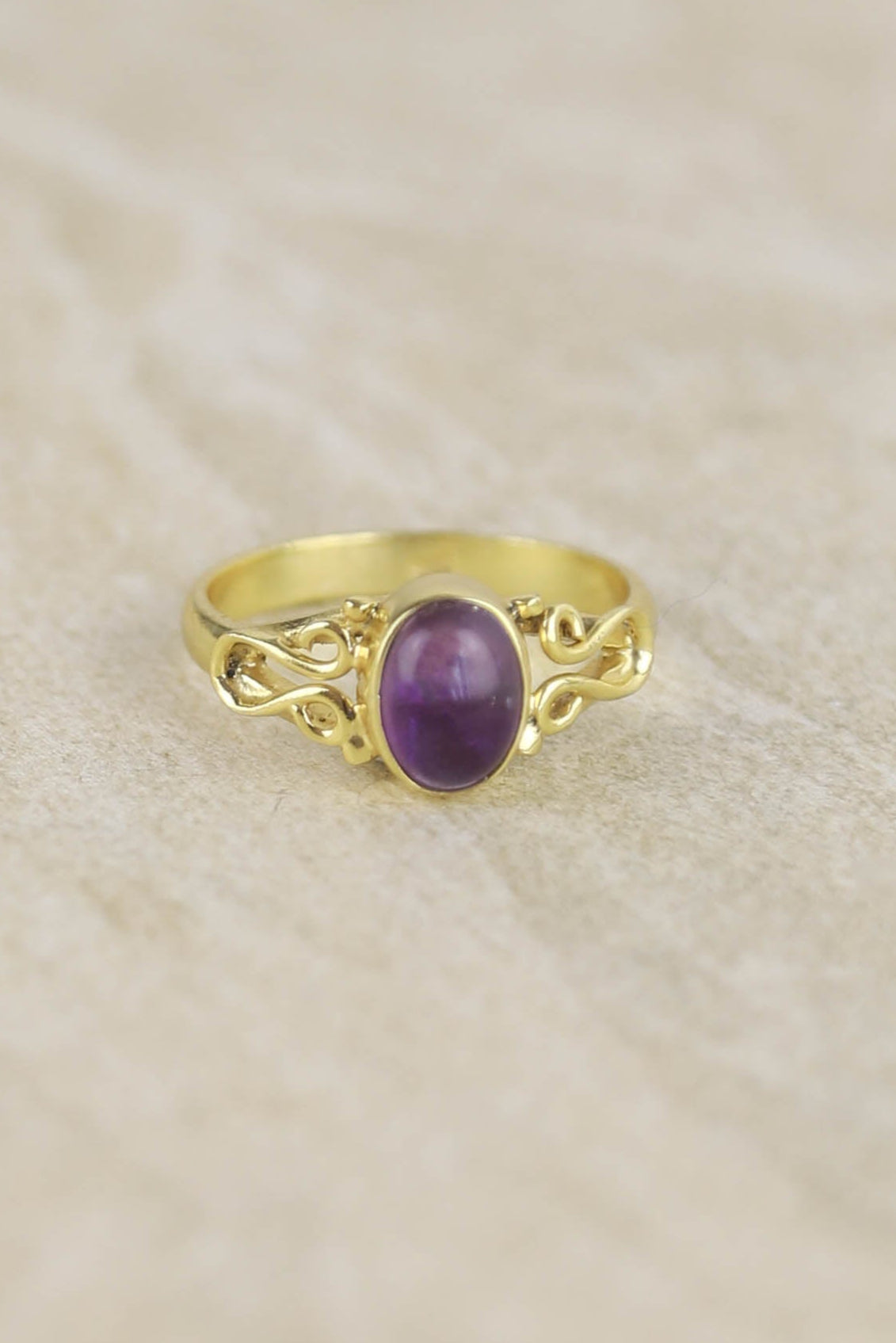 Uriel Amethyst Ring