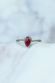 Camille Ruby Dainty Ring