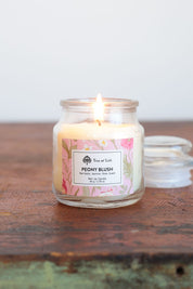 Peony Blush Jar Candle