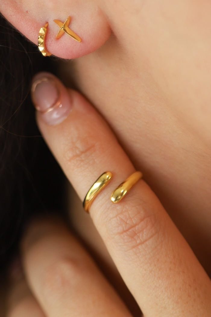 Gold Bella Wrap Ring