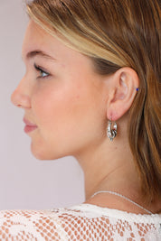 Elenti Ornate Hoops