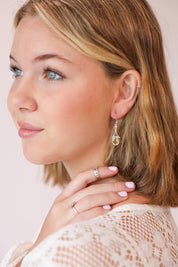 Felisa Citrine Drop Earrings