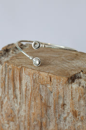 Cubic Zirconia Fine Wrap Bracelet