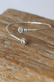 Cubic Zirconia Fine Wrap Bracelet