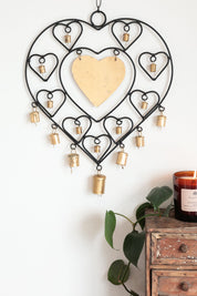 Heart Bell Hanging