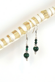 Malachite Mila Earrings
