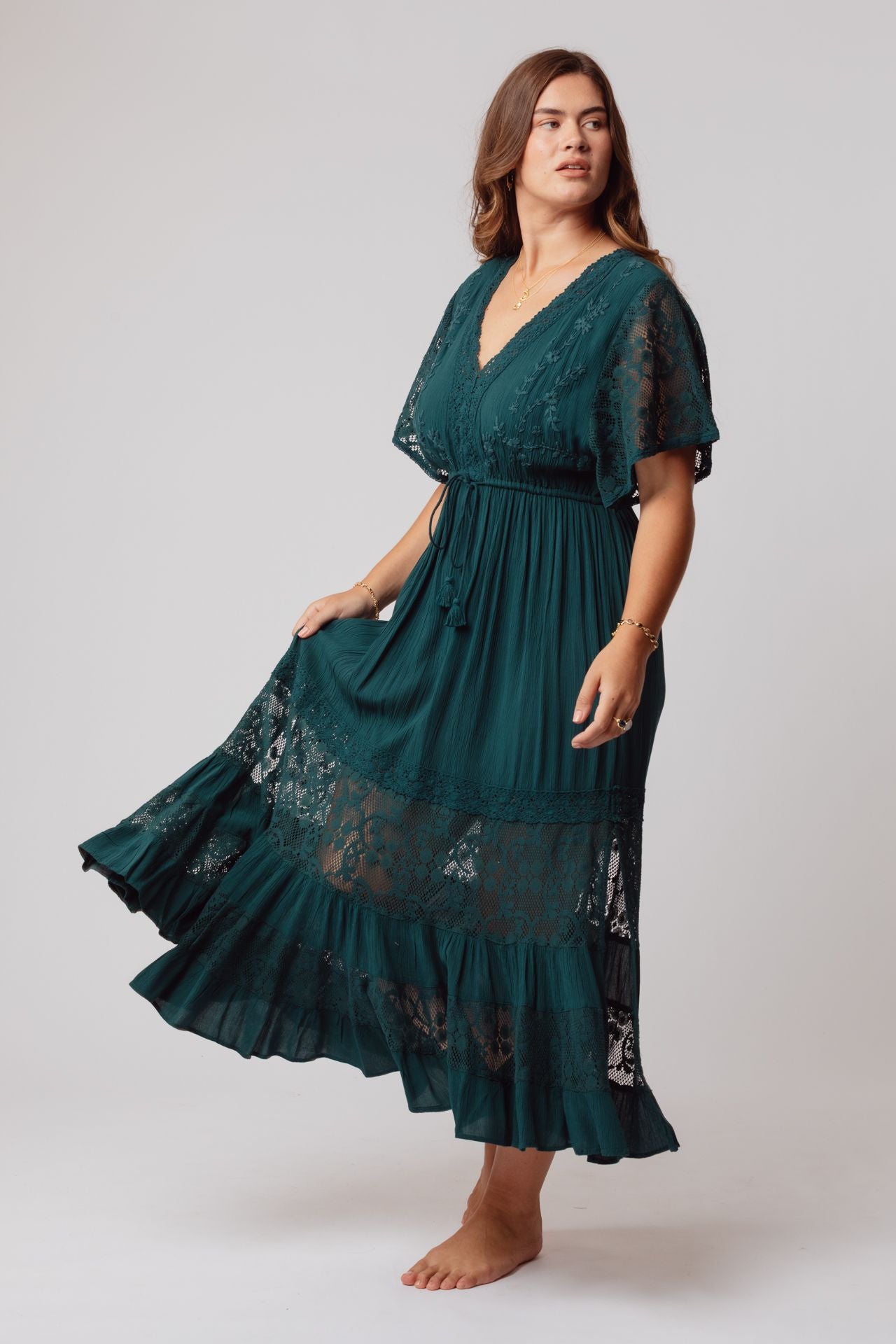 tree of life green dress Up close with the Nocturne Dress 