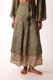 Long Wrap Skirt