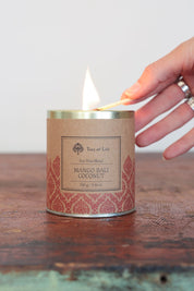 Mango Bali Coconut Tin Candle