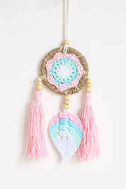 Pink Macrame Wall Hanging