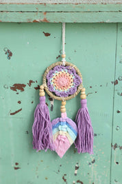 Pastel Macrame Wall Hanging