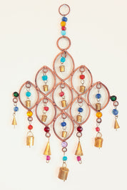 Colourful Copper Bell Hanging