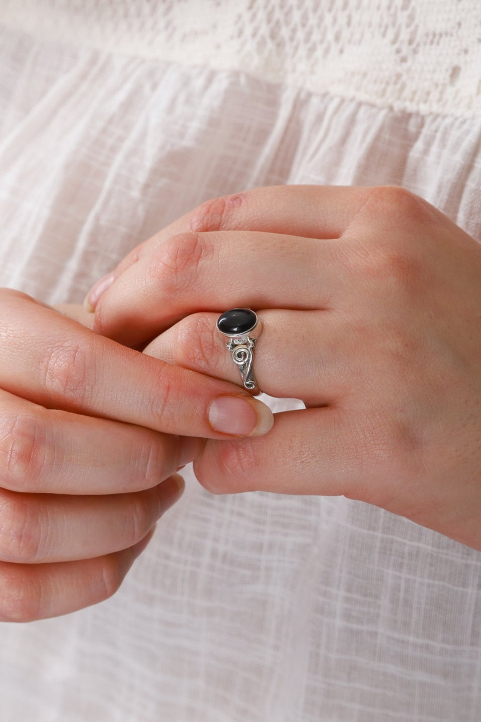 Black Onyx Asher Ring